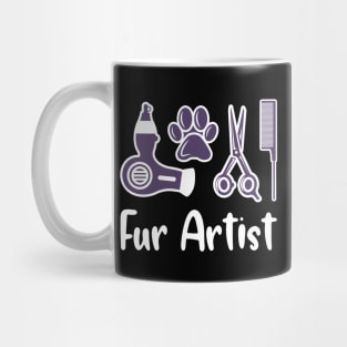 Dog Groomer Gift Fur Artist Mug